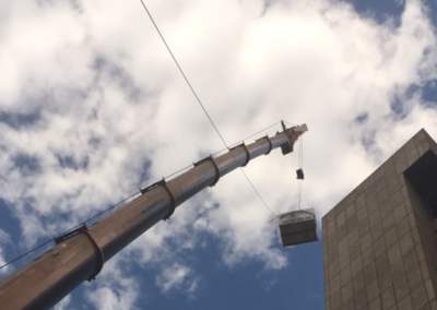 Installation of transformer units at Telkom Pretoria